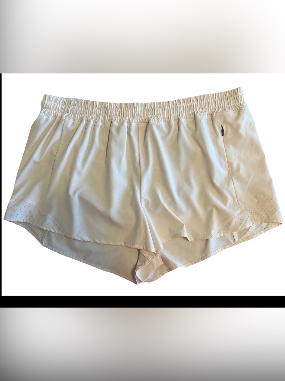 CALIA NWT Run Collection Mid-Rise Athletic Running Shorts Washed Peach